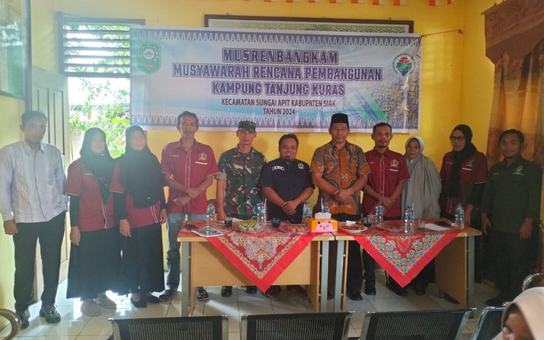 Musyawarah Rencana Pembangunan Kampung Tanjung Kuras Kecamatan Sungai Apit Kabupaten Siak Tahun 2024 untuk Tahun 2025