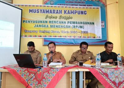 Musyawarah Kampung Tentang Pembahasan, Penetapan, dan Pengesahan RPJM Kampung Periode 2024-2029