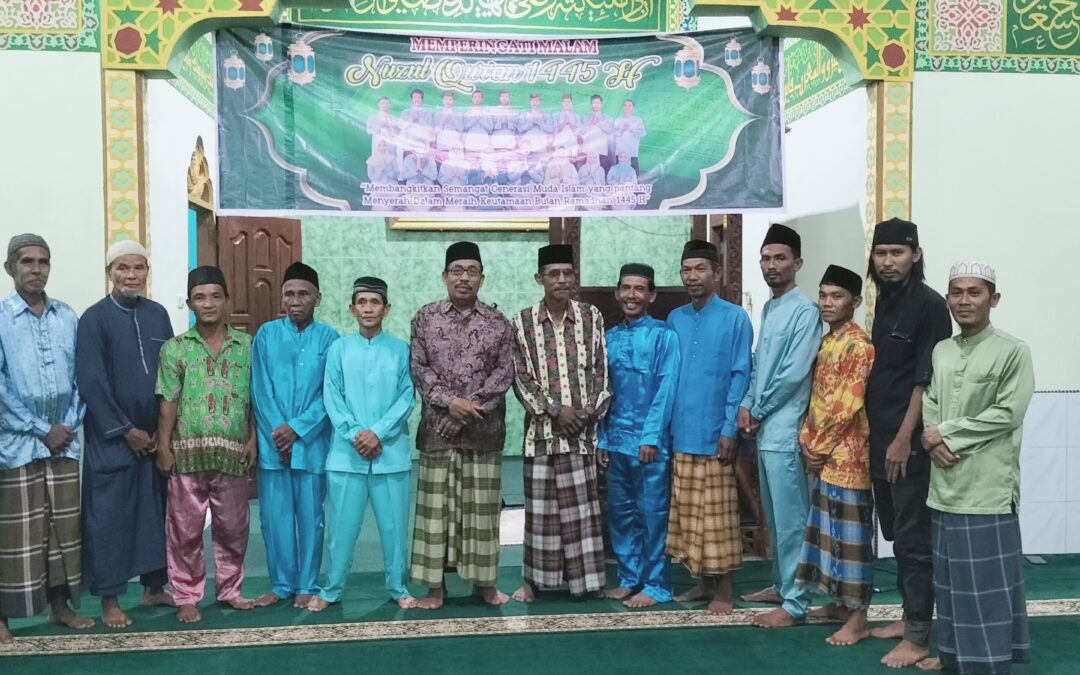 Perlombaan Adzan Tingkat Dewasa Memeriahkan Malam Nuzulul Qur’an di Masjid Al-Muhajirin